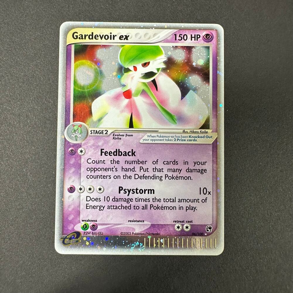 Pokemon TCG Gardevoir EX 96/100 Ultra Rare Holofoil EX Sandstorm NM